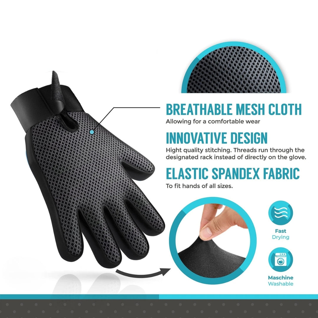 Pet Grooming Silicone Gloves