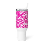 Neon Maze Tumbler 40 oz